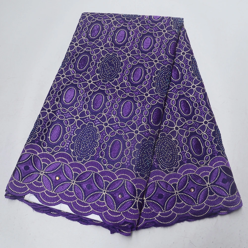 New design hot sale Nigerian lace fabrics high quality purple African Kano cotton polish dry Swiss voile laces in Switzerland
New design hot sale Nigerian lace fabrics high quality purple African Kano cotton polish dry Swiss voile laces in Switzerland