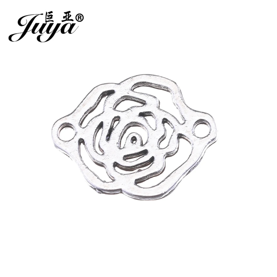 JUYA Filigree Alloy Flower Shape Connector for Bracelet Necklace DIY Jewelry Making Findings 17.5x14mm 20pcs/lot CR0066
JUYA Filigree Alloy Flower Shape Connector for Bracelet Necklace DIY Jewelry Making Findings 17.5x14mm 20pcs/lot CR0066