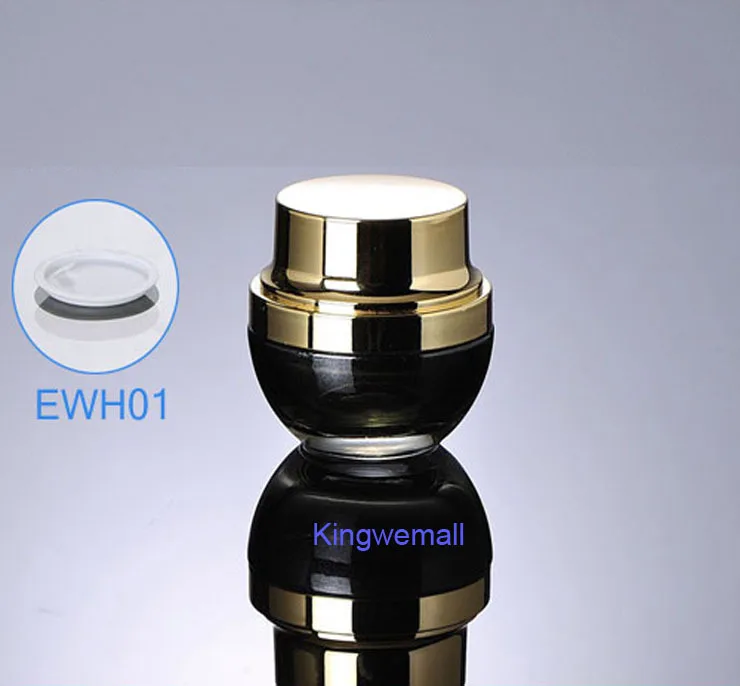 300pcs/lot Newest 20g 20ml High Grade Glass Cream Jar Black with Gold Color For Cosmetic Packaging EWH01
300pcs/lot Newest 20g 20ml High Grade Glass Cream Jar Black with Gold Color For Cosmetic Packaging EWH01