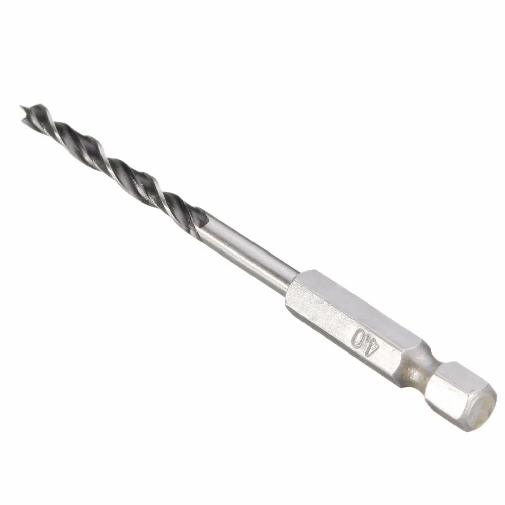 5pc 1/4" Hex Shank Wood Drill Bit Set 4mm 5mm 6mm 8mm 10mm For Woodworking Hole Drilling Cone Drill Bit Woodworking Drill
5pc 1/4" Hex Shank Wood Drill Bit Set 4mm 5mm 6mm 8mm 10mm For Woodworking Hole Drilling Cone Drill Bit Woodworking Drill