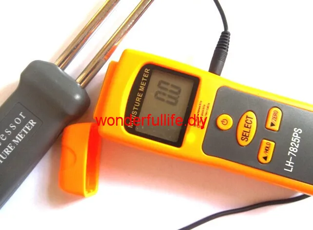 Hygrometers Multifunctional inductive/needle wood moisture meter tester 0-80% 150 kinds humidity
Hygrometers Multifunctional inductive/needle wood moisture meter tester 0-80% 150 kinds humidity