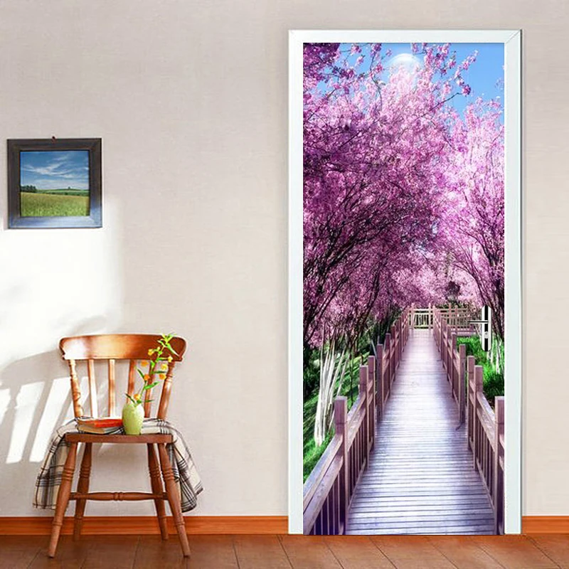 Cherry Blossom Avenue Scenery Door Sticker 3D Living Room Wedding House Wallpaper PVC Waterproof Home Decor Wall Decals Stickers
Cherry Blossom Avenue Scenery Door Sticker 3D Living Room Wedding House Wallpaper PVC Waterproof Home Decor Wall Decals Stickers