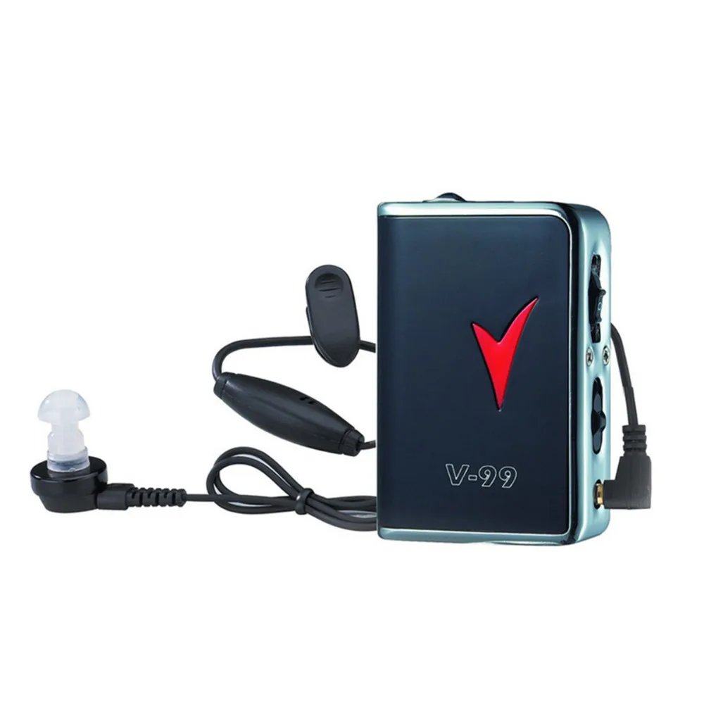 Карманный мини слуховой аппарат AXON V 99 высокомощный Корпус модели аналоговый