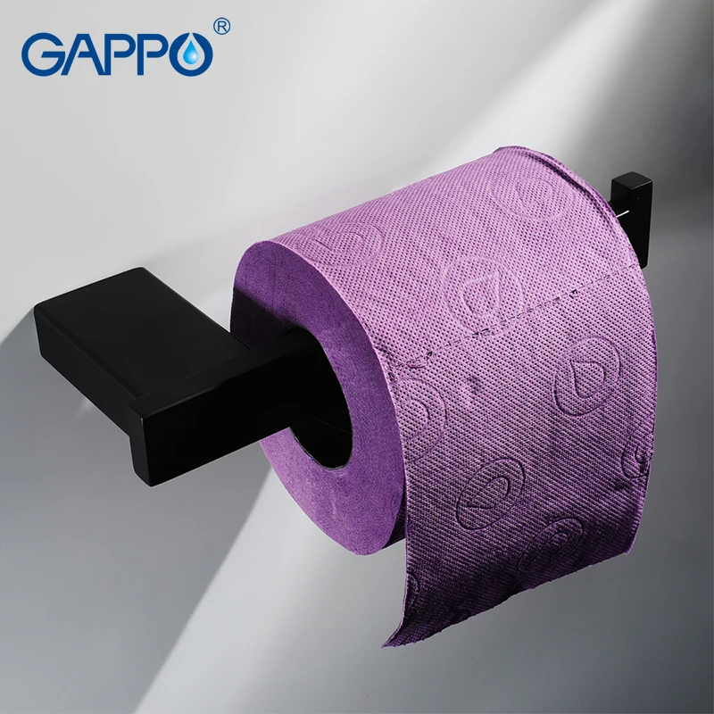 Держатели для бумаги GAPPO, настенные аксессуары для ванной комнаты, черные держатели для салфеток
Держатели для бумаги GAPPO, настенные аксессуары для ванной комнаты, черные держатели для салфеток