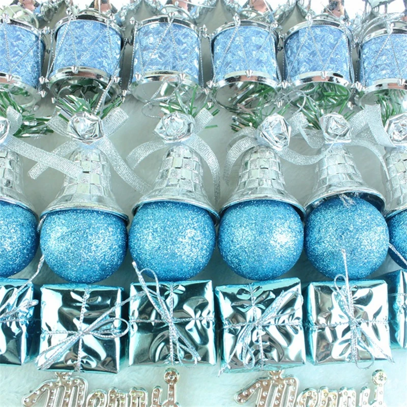 32 Рождественские шары золотые синие елочные украшения вечерние свадебные