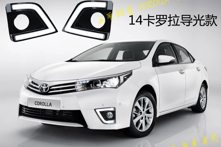 Free ship,Waterproof Car DRL with yellow turn light LED Daytime Running Light With Fog Lamp Hole For Toyota Corolla 2014 2015
Free ship,Waterproof Car DRL with yellow turn light LED Daytime Running Light With Fog Lamp Hole For Toyota Corolla 2014 2015