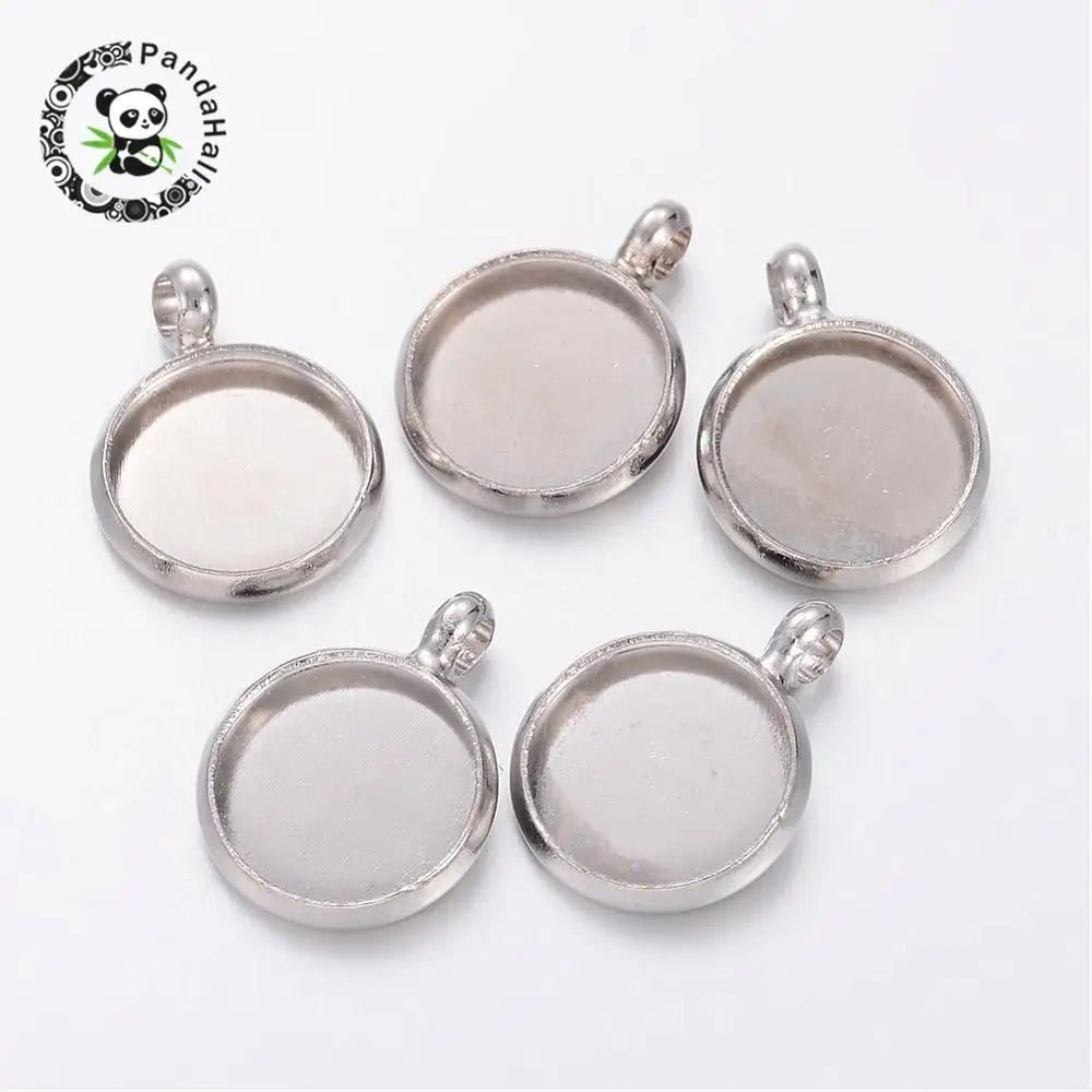 brass pendants cabochon settings, flat round, Metal color, 12mm, hole: 2mm; tray: 10mm
brass pendants cabochon settings, flat round, Metal color, 12mm, hole: 2mm; tray: 10mm