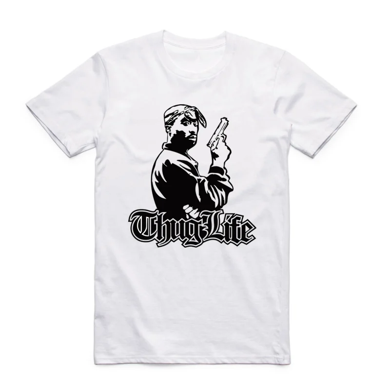 Азиатский размер, мужская и женская футболка с принтом Thug Life, летняя футболка с круглым вырезом и короткими рукавами, американский раппер, ...
Азиатский размер, мужская и женская футболка с принтом Thug Life, летняя футболка с круглым вырезом и короткими рукавами, американский раппер, ...