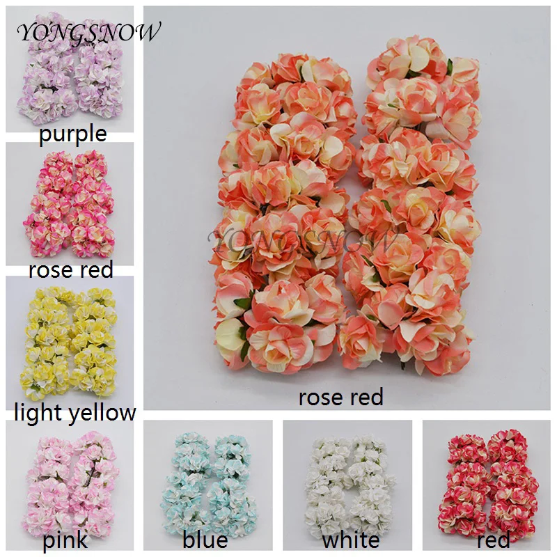 72Pcs 35mm Artificial Paper Rose Flower Bouquet Wedding Decoration DIY Wreath Gift Craft Simulation Fake Flowers Handmade 8DA012
72Pcs 35mm Artificial Paper Rose Flower Bouquet Wedding Decoration DIY Wreath Gift Craft Simulation Fake Flowers Handmade 8DA012