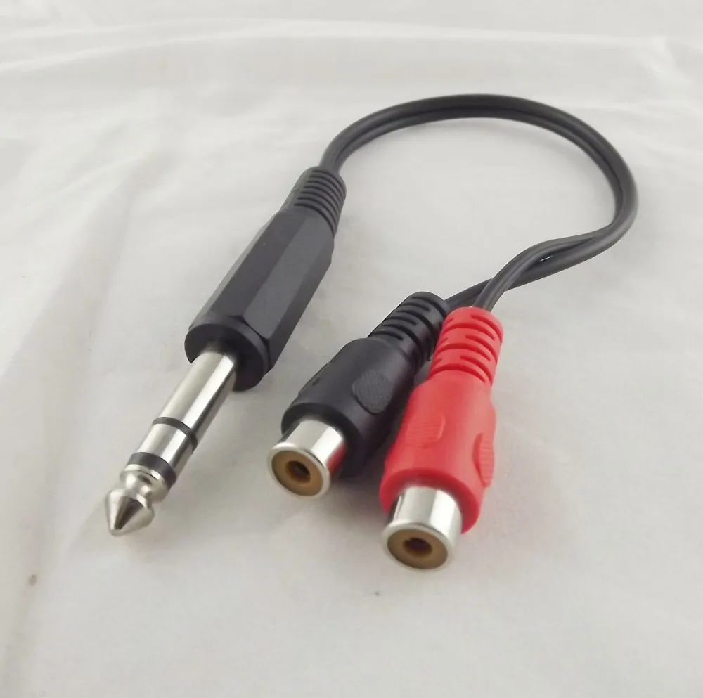 10 шт. 6,35 мм 1/4 "Папа стерео 2 Двойной RCA разъем разделитель аудио адаптер кабель 20 см
10 шт. 6,35 мм 1/4 "Папа стерео 2 Двойной RCA разъем разделитель аудио адаптер кабель 20 см