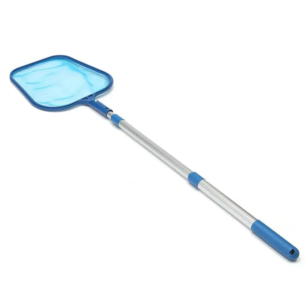 New Professional Blue Plastic Leaf Rake Mesh Net Skimmer Clean Swimming Pool Tool Leaf Skimmer Net with Telescopic Pole Pools
New Professional Blue Plastic Leaf Rake Mesh Net Skimmer Clean Swimming Pool Tool Leaf Skimmer Net with Telescopic Pole Pools