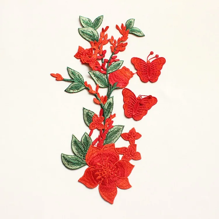 butterflyFlower Embroidered Applique patches for clothing sewing women skirt fabric patch garment Accessories Diy decoration
butterflyFlower Embroidered Applique patches for clothing sewing women skirt fabric patch garment Accessories Diy decoration