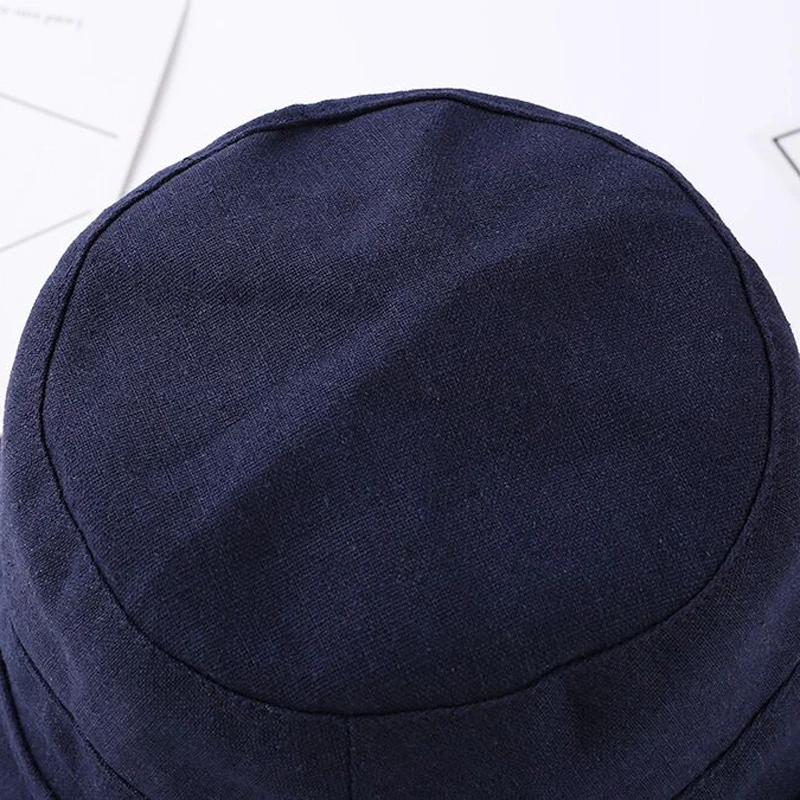 Tether Bucket Hat Women Solid Color Cotton Fisherman Hat Summer Sun Hat Foldable Big Wide Brim Casual Bucket Hats Female
Tether Bucket Hat Women Solid Color Cotton Fisherman Hat Summer Sun Hat Foldable Big Wide Brim Casual Bucket Hats Female
