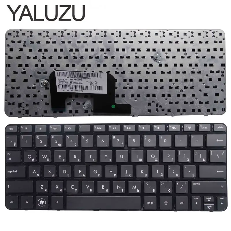 

Russian Laptop Keyboard For HP Mini 1103 210-3000 110-3500 110-4100 210-2037 200-4000 210-3025sa 210-2037 110-3608er RU