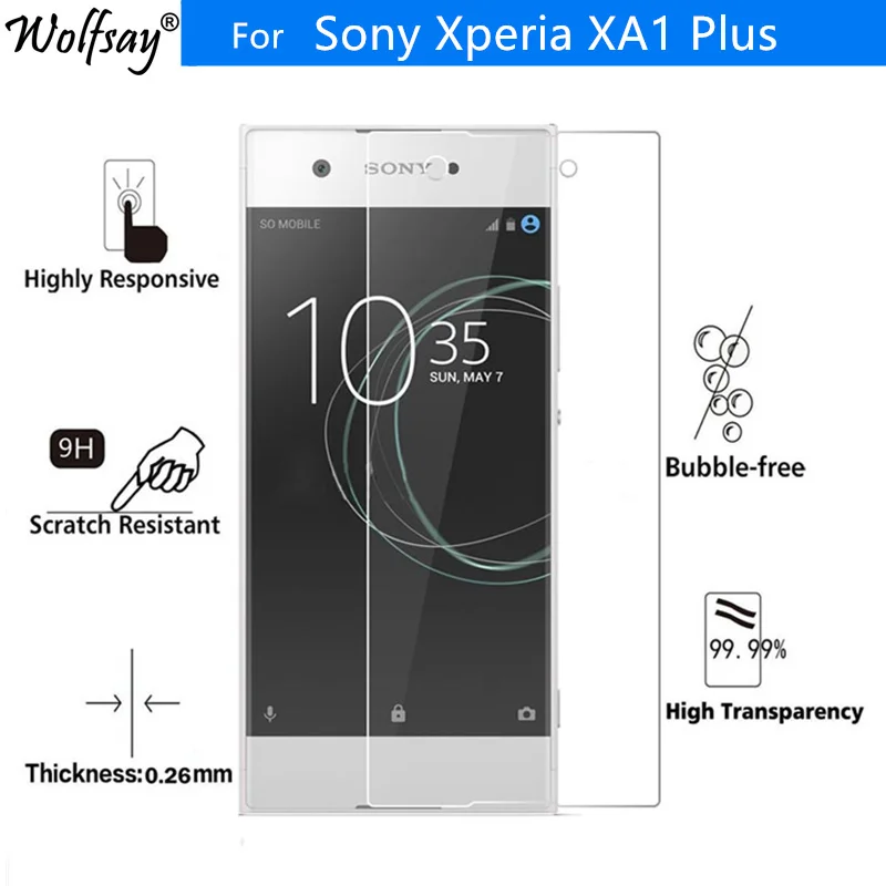2 шт., закаленное стекло для Sony Xperia XA1 Plus, Защитная пленка для экрана Sony Xperia XA1 Plus, стекло для Xperia XA1 Plus, стекло Wolfsay
2 шт., закаленное стекло для Sony Xperia XA1 Plus, Защитная пленка для экрана Sony Xperia XA1 Plus, стекло для Xperia XA1 Plus, стекло Wolfsay