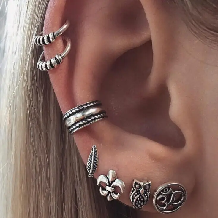 New 7pcs/Set Earrings For Women Harajuku Punk Female Owl Earring Girl Punk Jewelry Fashion Jewelry Accessory Gifts E9692019
New 7pcs/Set Earrings For Women Harajuku Punk Female Owl Earring Girl Punk Jewelry Fashion Jewelry Accessory Gifts E9692019