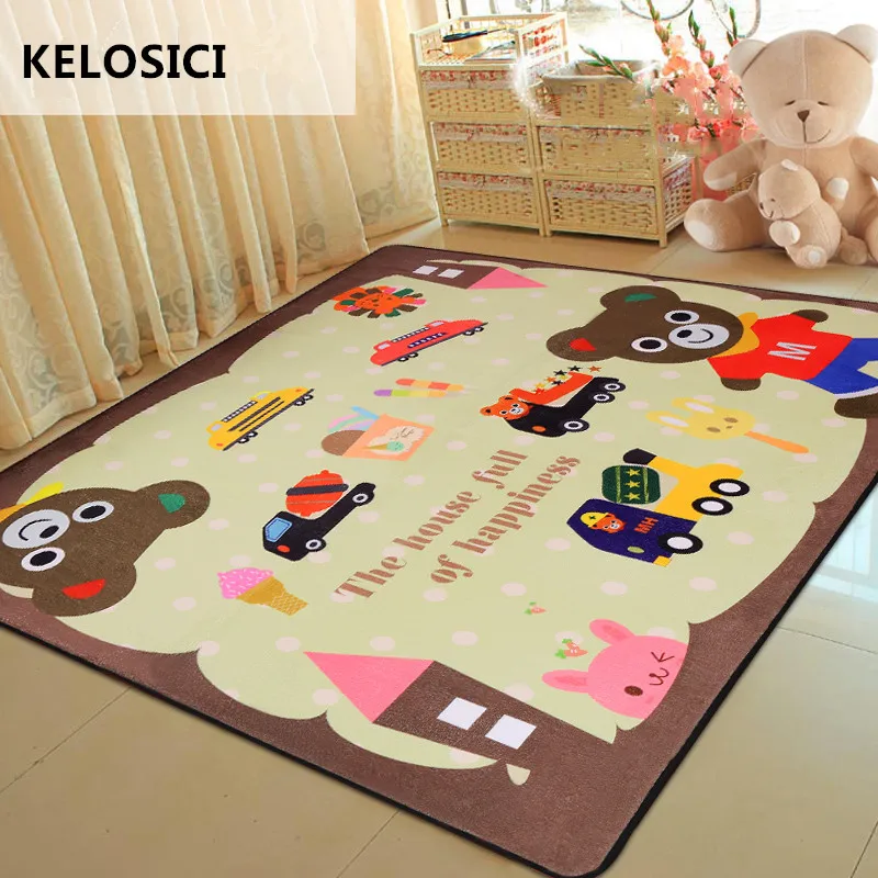 

Cartoon Kids Multi-size Carpets Child Bedroom Crawl Mat Baby LivingRoom Play Game Rectangle Tapete Child Room Home Big Area Rugs