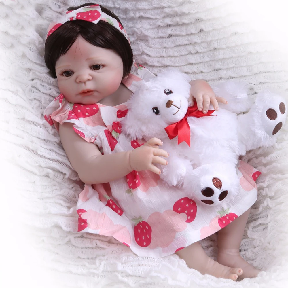 Силиконовая кукла Reborn Baby, 22 дюйма, модная, водонепроницаемая, для новорожденных
Силиконовая кукла Reborn Baby, 22 дюйма, модная, водонепроницаемая, для новорожденных