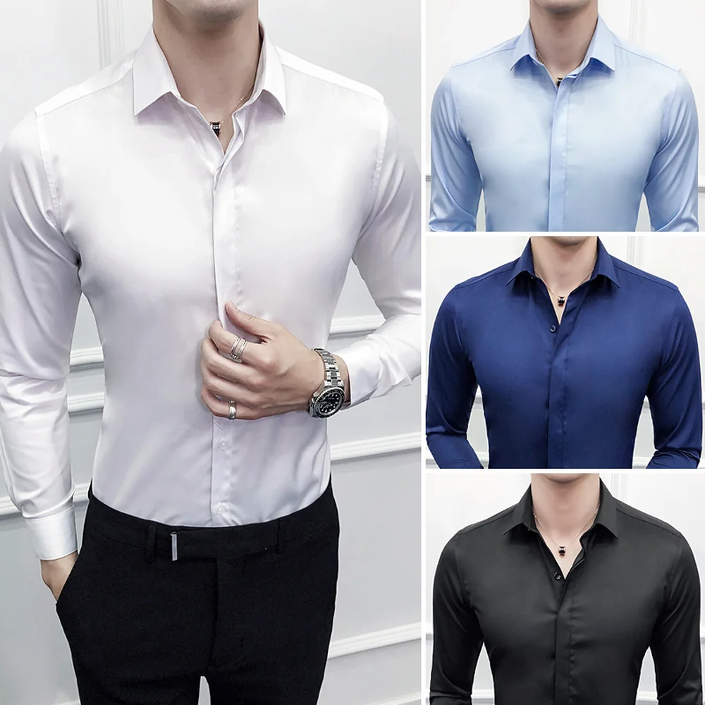 Nice Spring And Summer New Korean Youth Pure Color Camouflage Shirt Men Business Casual Slim Long Sleeve Simple Wild M-4XL
Nice Spring And Summer New Korean Youth Pure Color Camouflage Shirt Men Business Casual Slim Long Sleeve Simple Wild M-4XL