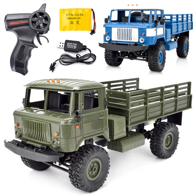 New Generation Military Electric RC Truck 1/16 25Mins 80M 4x4 Driving High Speed Electric Cross-Country RC Truck Vehicle
New Generation Military Electric RC Truck 1/16 25Mins 80M 4x4 Driving High Speed Electric Cross-Country RC Truck Vehicle