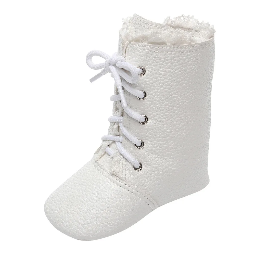 Зимние ботинки для мальчиков и девочек детская обувь новая модная осенне зимняя
