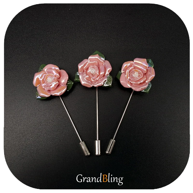 Fancy Design of Hand-made Glazy Ceramic Rose Lapel Pins for Lady's Dress/Hat Accessories
Fancy Design of Hand-made Glazy Ceramic Rose Lapel Pins for Lady's Dress/Hat Accessories