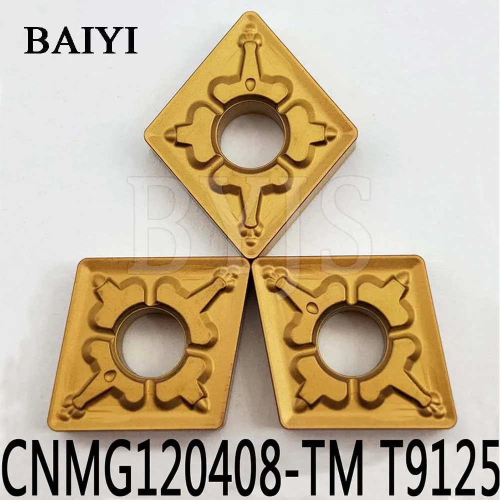 10pcs CNMG120408 TM T9125 high-grade carbide external cutter for external turning CNMG 120408 CNC lathe turning tools
10pcs CNMG120408 TM T9125 high-grade carbide external cutter for external turning CNMG 120408 CNC lathe turning tools