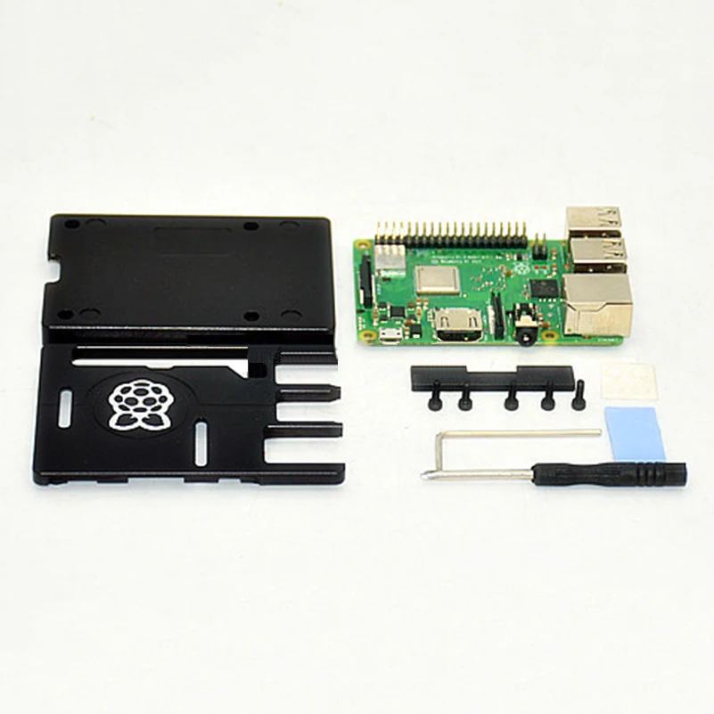 Ultrathin 14mm Fast Cooling Aluminum Metal Case Protector Shell for Raspberry Pi 3 B+
Ultrathin 14mm Fast Cooling Aluminum Metal Case Protector Shell for Raspberry Pi 3 B+
