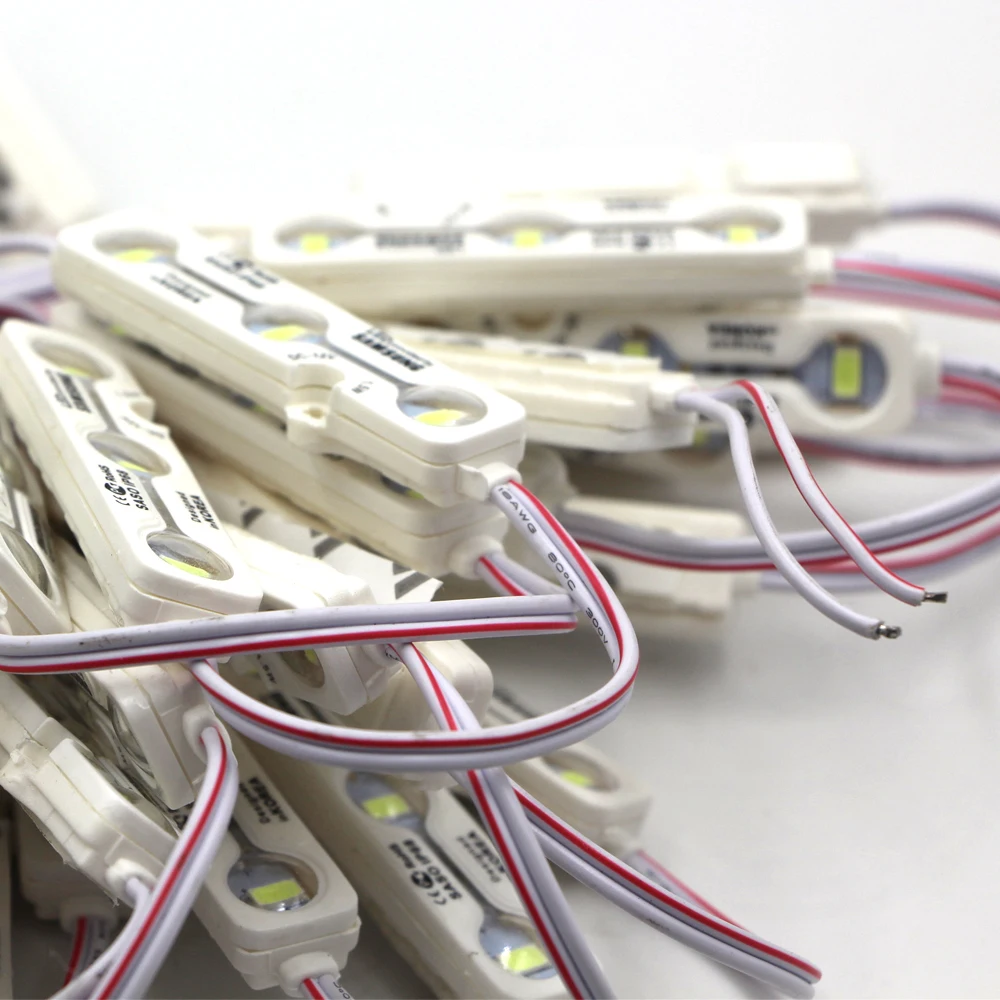 IP68 Samsung 5630 led модуль световая рекламная лампа 1 5 Вт 3 светодиода знак подсветка