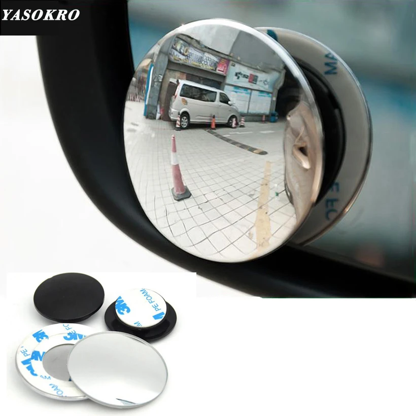 1 pair 360 Degree frameless ultrathin Wide Angle Round Convex Blind Spot mirror for parking Rear view mirror high quality
1 pair 360 Degree frameless ultrathin Wide Angle Round Convex Blind Spot mirror for parking Rear view mirror high quality