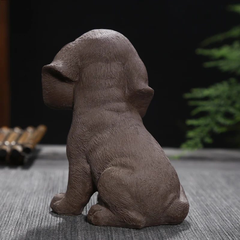 Creative Animal Dog Statues Natural Purple Clay Figurines Home Decor Crafts Tea Ceremony Accessories Children Toy Souvenir Gifts
Creative Animal Dog Statues Natural Purple Clay Figurines Home Decor Crafts Tea Ceremony Accessories Children Toy Souvenir Gifts