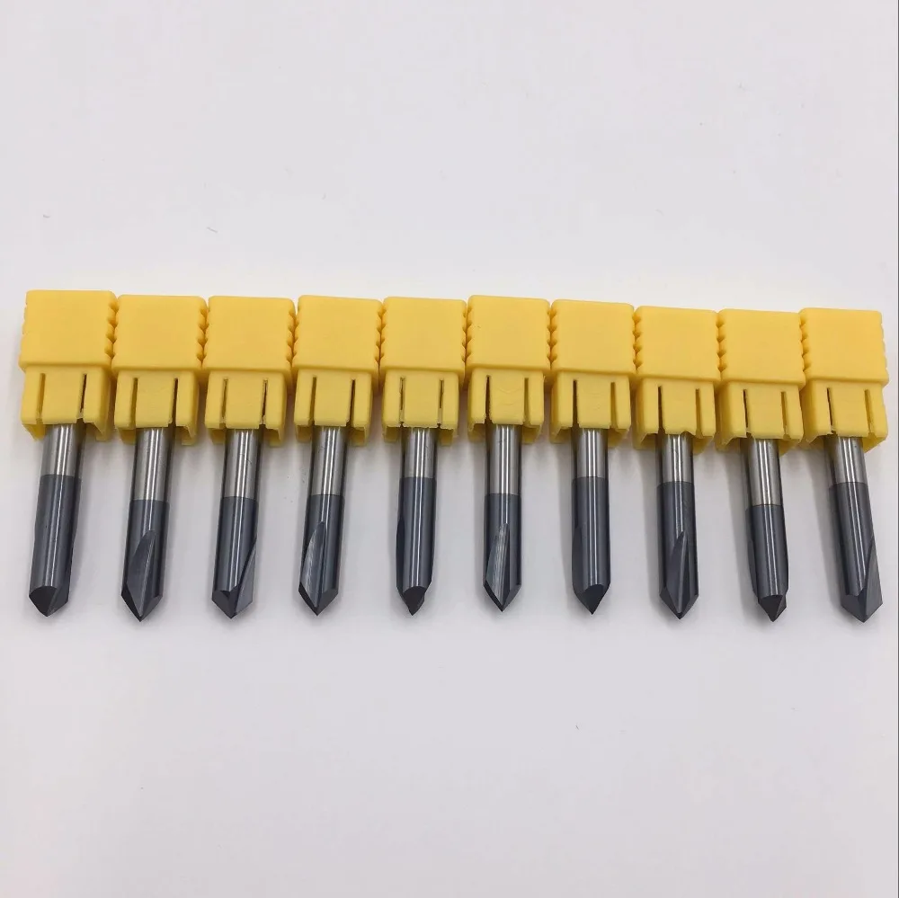 10pcs 6mm Dia 90Degree Chamfer End Mills 2 Flutes HRC60 Carbide Milling Cutters with Coating New CNC
10pcs 6mm Dia 90Degree Chamfer End Mills 2 Flutes HRC60 Carbide Milling Cutters with Coating New CNC