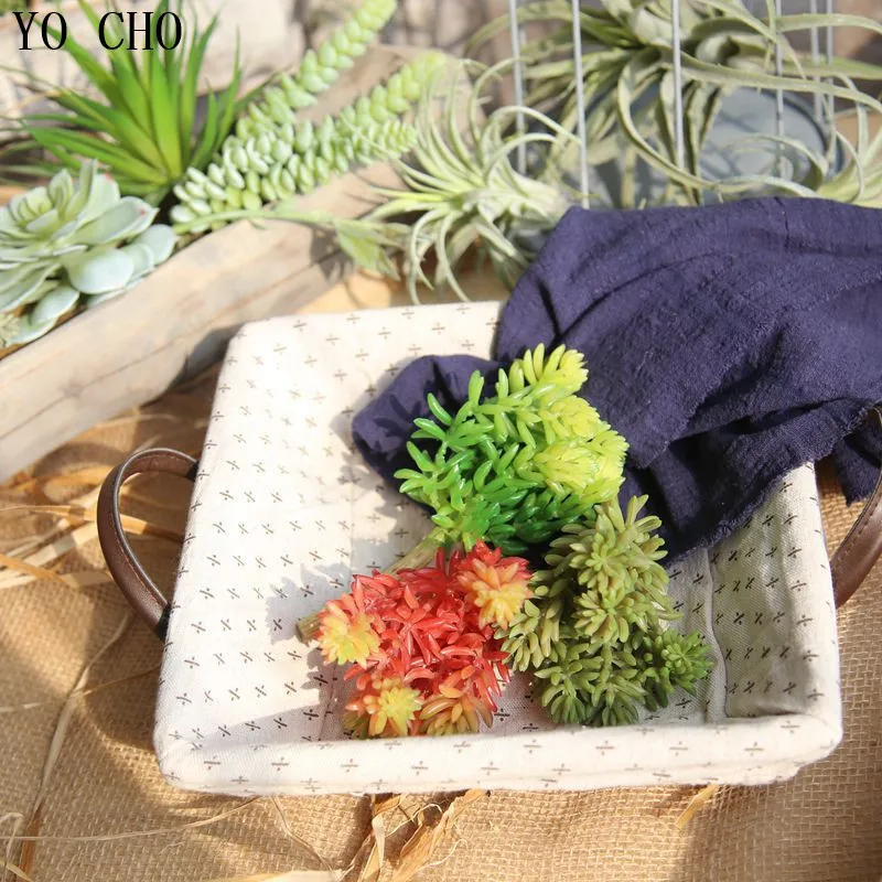 YO CHO, 1 шт., искусственные суккуленты, искусственные растения, украшение для дома и сада, DIY, Мини Зеленые фотообои, декор для вечеринки
YO CHO, 1 шт., искусственные суккуленты, искусственные растения, украшение для дома и сада, DIY, Мини Зеленые фотообои, декор для вечеринки