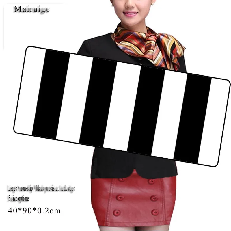 Mairuige Black and White Locking Edge Large Gaming Mouse Pad Mats for PC Computer Laptop Notbook for CS GO League of Legends
Mairuige Black and White Locking Edge Large Gaming Mouse Pad Mats for PC Computer Laptop Notbook for CS GO League of Legends