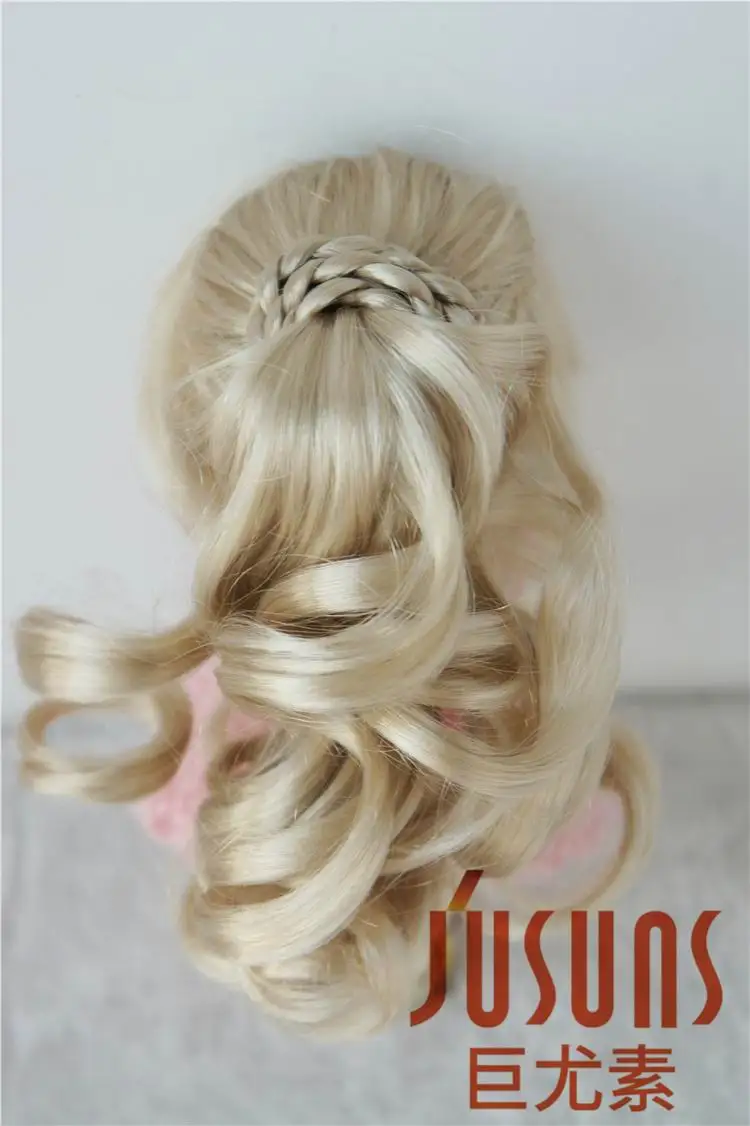 JD218 1/8 synthetic mohair doll wigs Complex braid wig 5-6inch BJD doll accessories
JD218 1/8 synthetic mohair doll wigs Complex braid wig 5-6inch BJD doll accessories