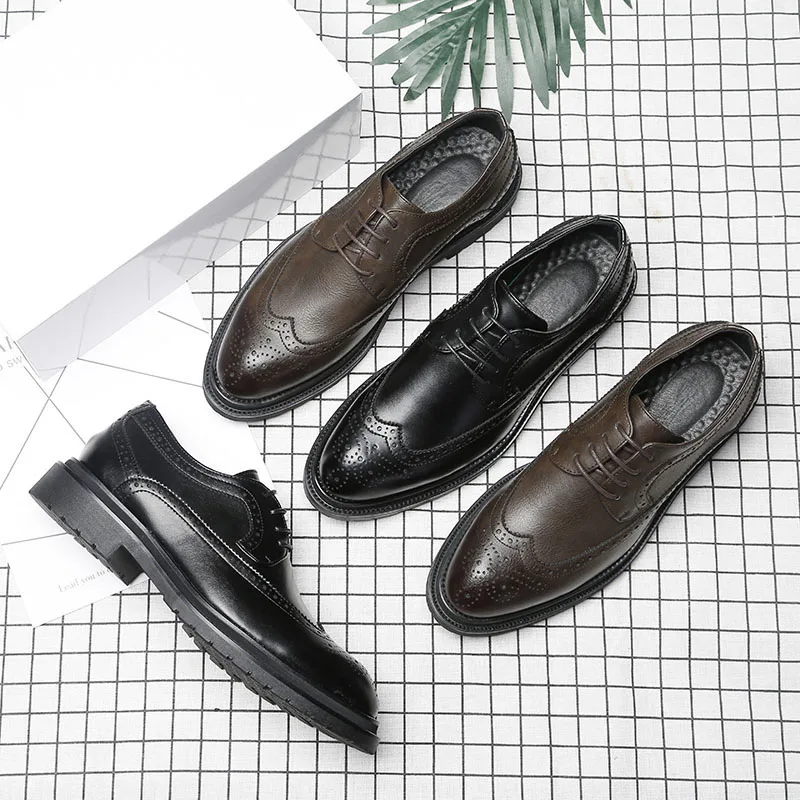 Men Leather Shoes Men Brogues Leather Classic Designer Elegant Luxury Brand Dress Shoes Men #MSW8118118
Men Leather Shoes Men Brogues Leather Classic Designer Elegant Luxury Brand Dress Shoes Men #MSW8118118
