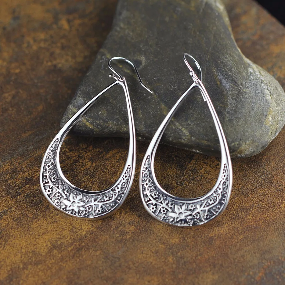 2018 New Rushed Earings Fashion Jewelry Thai 925 Sterling Vintage Style Handmade Drop Earrings For Women Vintaga Christmas Gift
2018 New Rushed Earings Fashion Jewelry Thai 925 Sterling Vintage Style Handmade Drop Earrings For Women Vintaga Christmas Gift