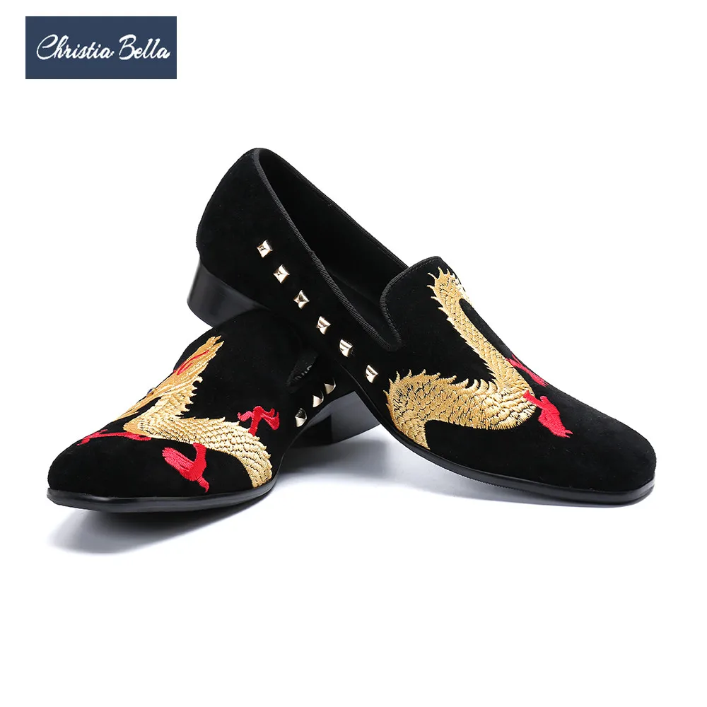 Christia Bella 2019 Men Dress Shoes Genuine Leather Rivets Men Loafers Plus Size Square Toe Wedding Party Formal Shoes Slip On
Christia Bella 2019 Men Dress Shoes Genuine Leather Rivets Men Loafers Plus Size Square Toe Wedding Party Formal Shoes Slip On