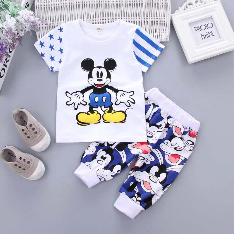 New Summer Recreation Kids Suit Trend of Cartoon Mouse Girls Short-sleeved Short Pants for Two Babies and Children Aged 1-3
New Summer Recreation Kids Suit Trend of Cartoon Mouse Girls Short-sleeved Short Pants for Two Babies and Children Aged 1-3