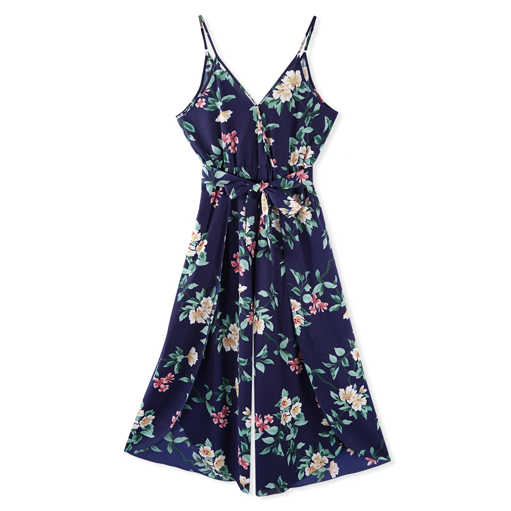 Neatie kiddie Bohemian Floral Strap Chiffon Jumpsuit Women Long Romper Sexy V-neck Wide Leg Split Sleeveless Summer Jumpsuit
Neatie kiddie Bohemian Floral Strap Chiffon Jumpsuit Women Long Romper Sexy V-neck Wide Leg Split Sleeveless Summer Jumpsuit