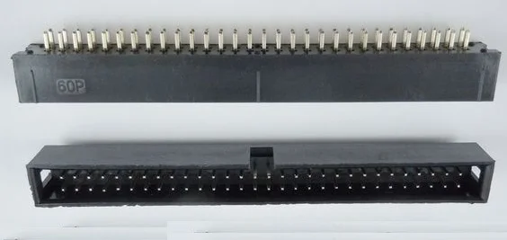 40 Pcs Shrouded Box header IDC Socket 2.54mm 2x30 Pin 60 P straight Male square pin 0.64mm 2 rows 2.54 Through hole DIP
40 Pcs Shrouded Box header IDC Socket 2.54mm 2x30 Pin 60 P straight Male square pin 0.64mm 2 rows 2.54 Through hole DIP