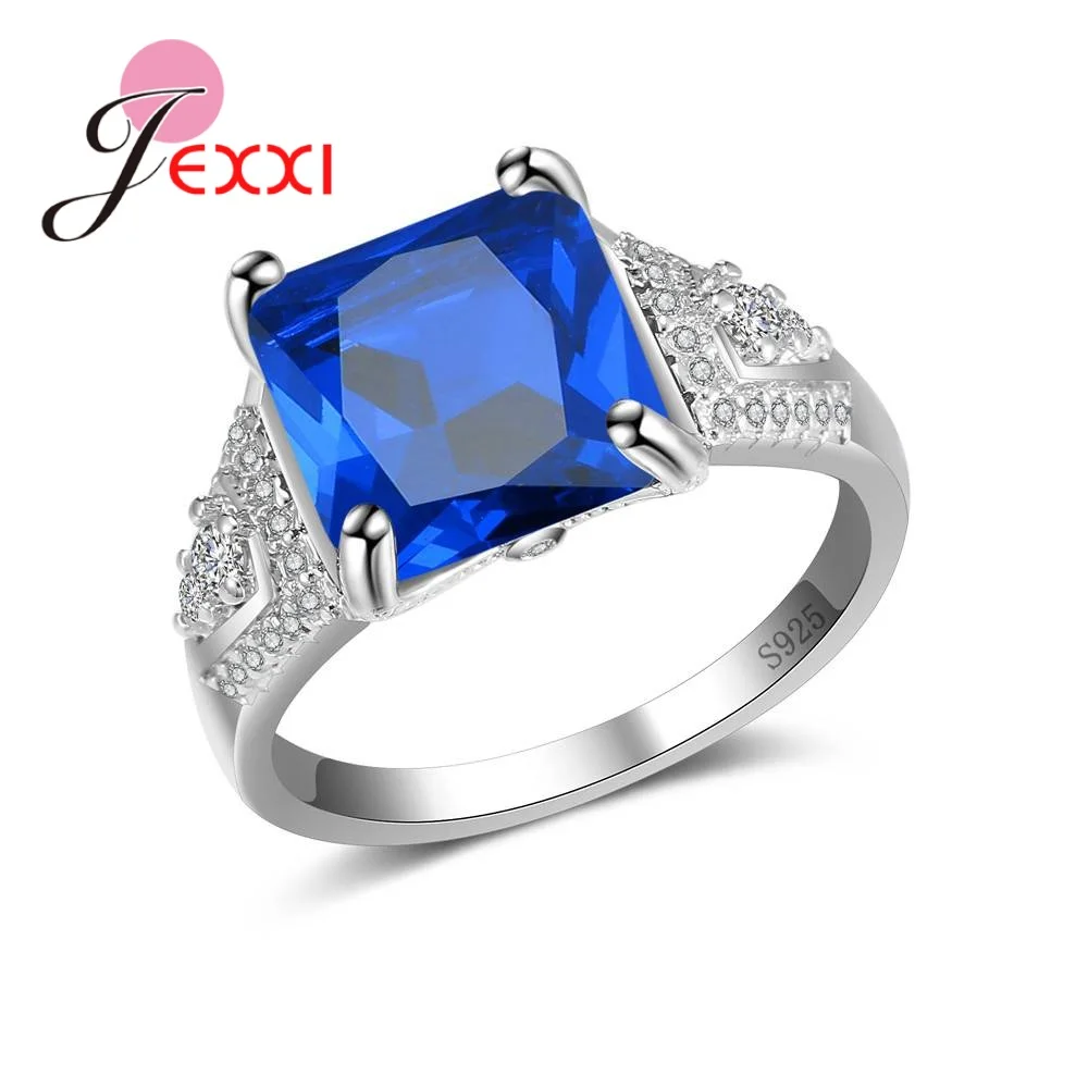 Wholesale Factory Price Brand Blue Rings 925 Sterling Silver Cubic Zirconia Romintic Gift For Lover/Mother Top Sale
Wholesale Factory Price Brand Blue Rings 925 Sterling Silver Cubic Zirconia Romintic Gift For Lover/Mother Top Sale
