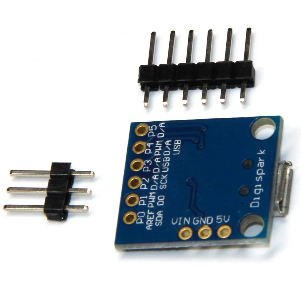 5pcs FOR GY Digispark kickstarter miniature minimal development board TINY85 module for Arduino
5pcs FOR GY Digispark kickstarter miniature minimal development board TINY85 module for Arduino