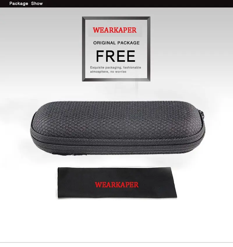 WEARKAPER Unique No screw Design Eyeglasses Frames Ultra Light Ultra thin Men Myopia Spectacle Frame
WEARKAPER Unique No screw Design Eyeglasses Frames Ultra Light Ultra thin Men Myopia Spectacle Frame