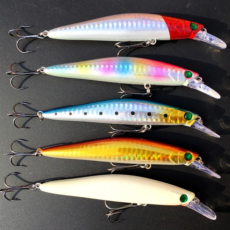 Lot 5 Pieces Minnow Fishing Lures Hard Bait 13.5g/125mm Artificial Lure Catch Bass Mandarin Snakehead Carp Dive 0.5-1.5m
Lot 5 Pieces Minnow Fishing Lures Hard Bait 13.5g/125mm Artificial Lure Catch Bass Mandarin Snakehead Carp Dive 0.5-1.5m