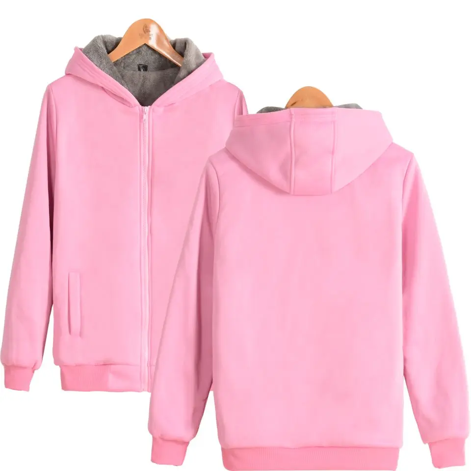 Solid Color Winter Hoodie Men Women Fleece Super Warm Jacket Thicken Coat Long Sleeve Streetwear Hoodies Sweatshirt
Solid Color Winter Hoodie Men Women Fleece Super Warm Jacket Thicken Coat Long Sleeve Streetwear Hoodies Sweatshirt
