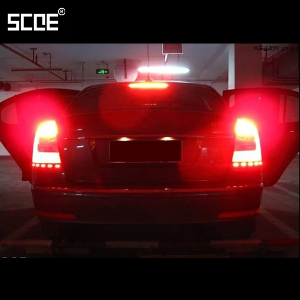 SCOE 6 шт./компл. для Skoda Octavia 2012 световой сигнал поворота 4 шт. стоп 2 яркий