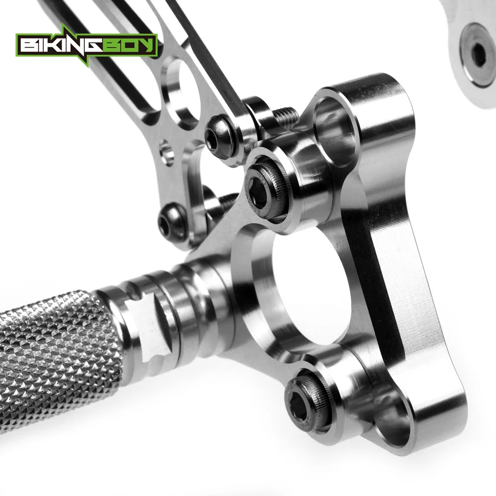 BIKINGBOY Adjustabla Rearsets Footpegs Foot peg Footrests Foot rest Rear Set For DUCATI 749 999 2003 2004 2005 2006
BIKINGBOY Adjustabla Rearsets Footpegs Foot peg Footrests Foot rest Rear Set For DUCATI 749 999 2003 2004 2005 2006