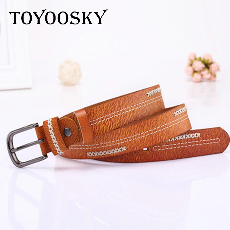 TOYOOSKY Genuine Leather Women Belts Brown Fashion Vintage Retro Fashion Belts for Women Jeans Designer Belts Women High Quality
TOYOOSKY Genuine Leather Women Belts Brown Fashion Vintage Retro Fashion Belts for Women Jeans Designer Belts Women High Quality