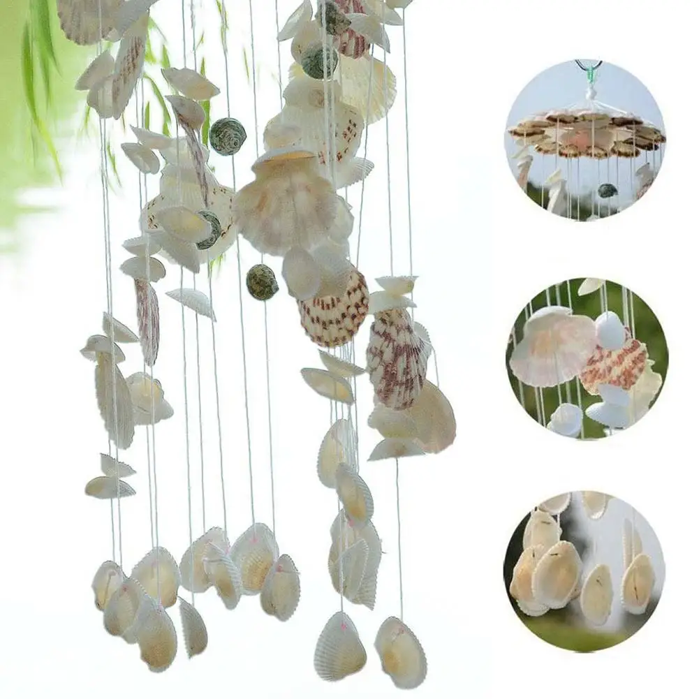 Outdoor Living Yard Garden Decor Wind Chimes Mediterranean Wind Chimes Gift Natural Shell Home Hanging Decor Pendant Small Fresh
Outdoor Living Yard Garden Decor Wind Chimes Mediterranean Wind Chimes Gift Natural Shell Home Hanging Decor Pendant Small Fresh